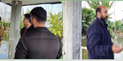 بازدید از مزارع پرورش ماهیان سردآبی و گرمابی  شهرستان‌های محمودآباد و نور