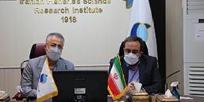 حضور معاون وزیر و رئیس سازمان شیلات ایران در موسسه