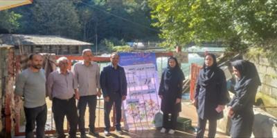 بازدید از مزرعه پرورش ماهی سردآبی شهرستان چالوس